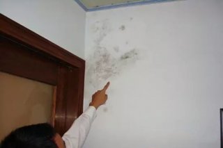 墙面出现发霉和渗漏情况,墙衣可以直接在上面施工吗?